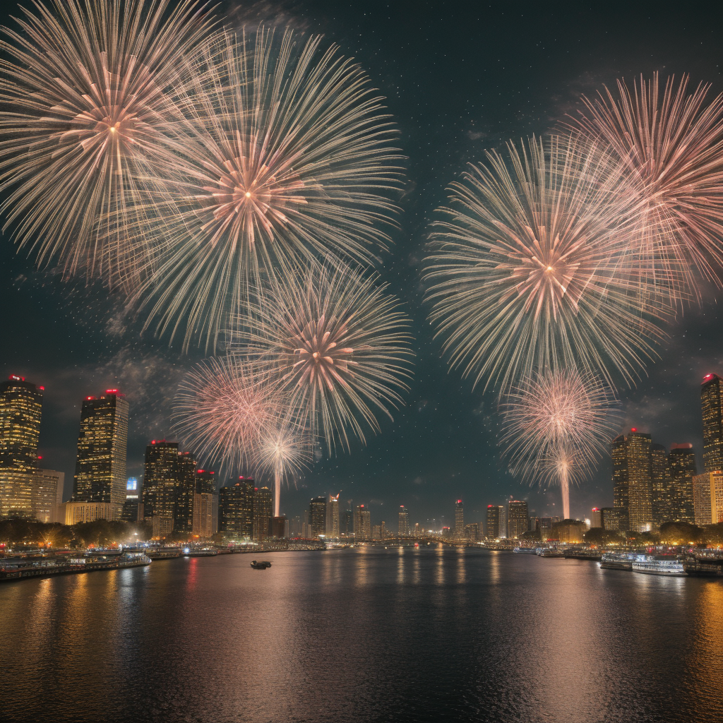 vuurwerk oud en nieuw