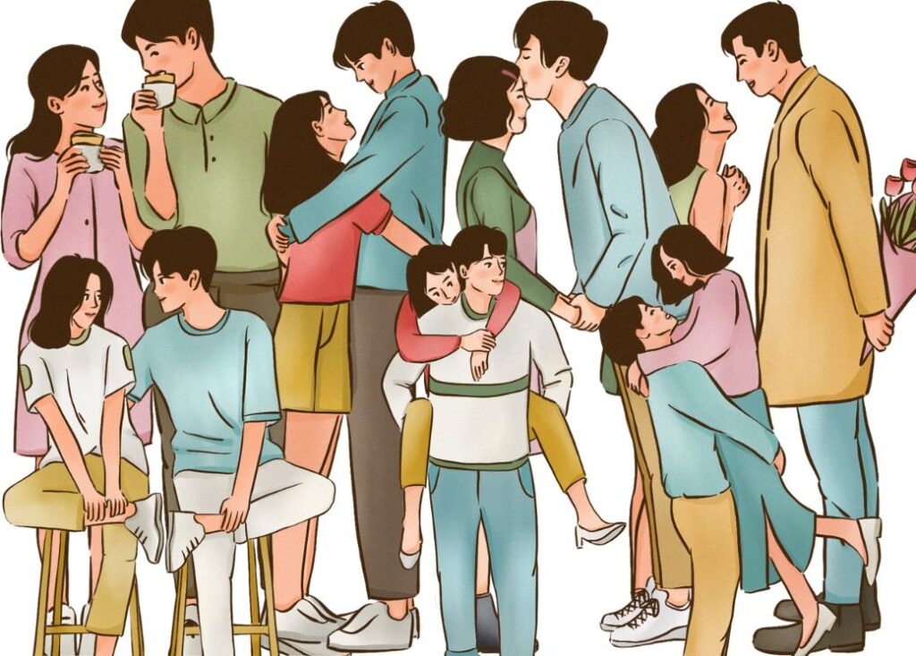 top 10 gepersonaliseerde huwelijkscadeau ideeën: gepersonaliseerde illustratie